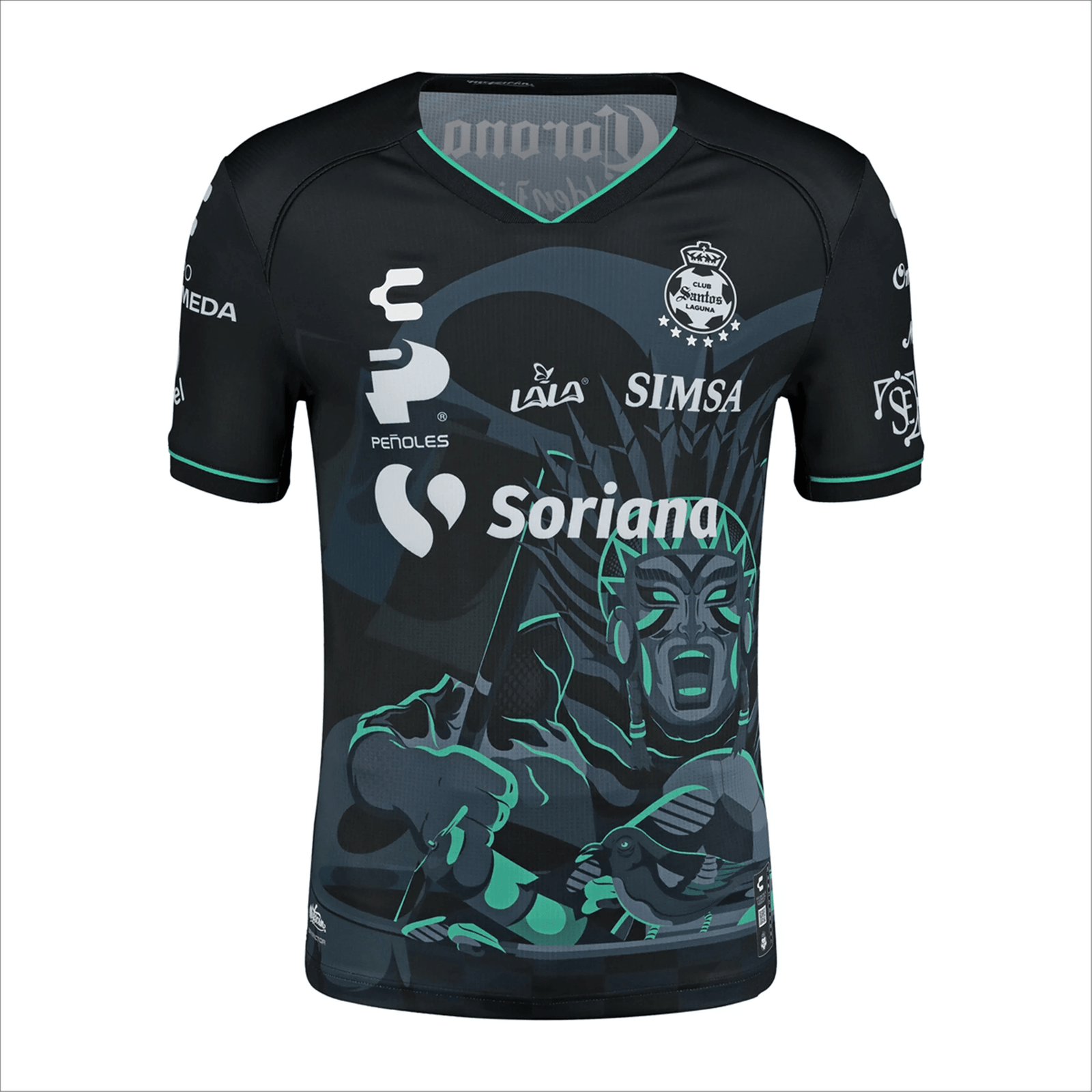 Charly Ramiro Sordo Santos Third Jersey 24/25 (Black/Grey) | SoccerWearhouse