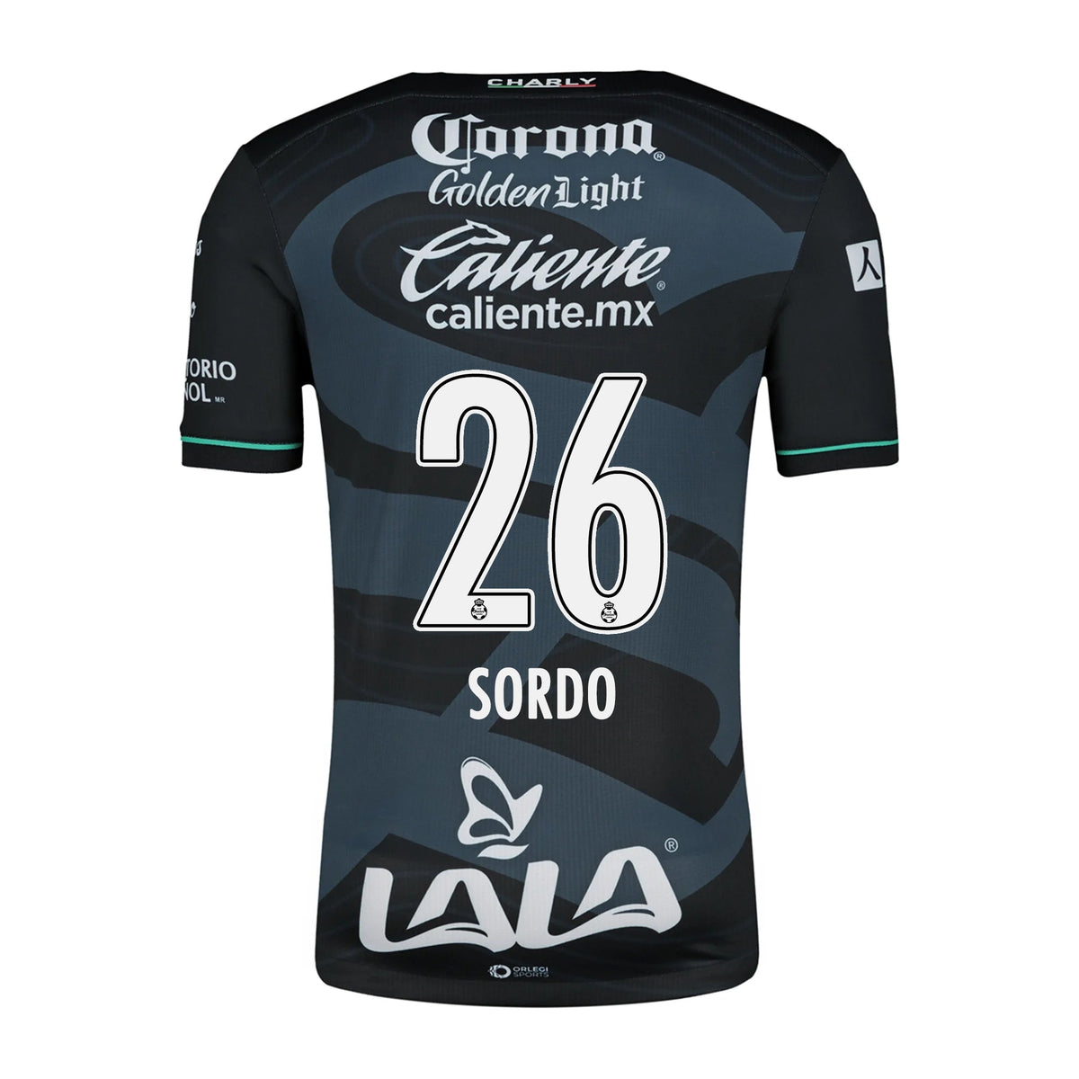 Charly Ramiro Sordo Santos Third Jersey 24/25 (Black/Grey) | SoccerWearhouse