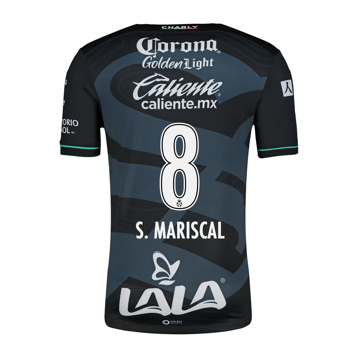 Charly Salvador Mariscal Santos Third Jersey 24/25 (Black/Grey) | SoccerWearhouse