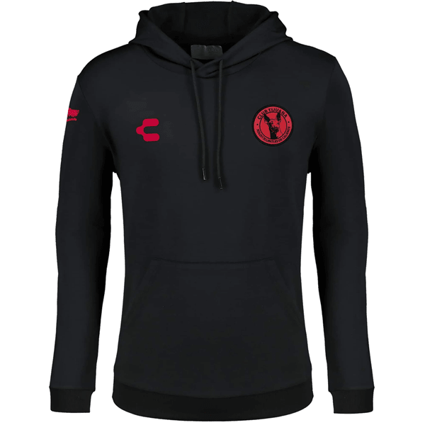 Charly Tijuana Xolos Hoodie 23/24 (Black/Red) | SoccerWearhouse