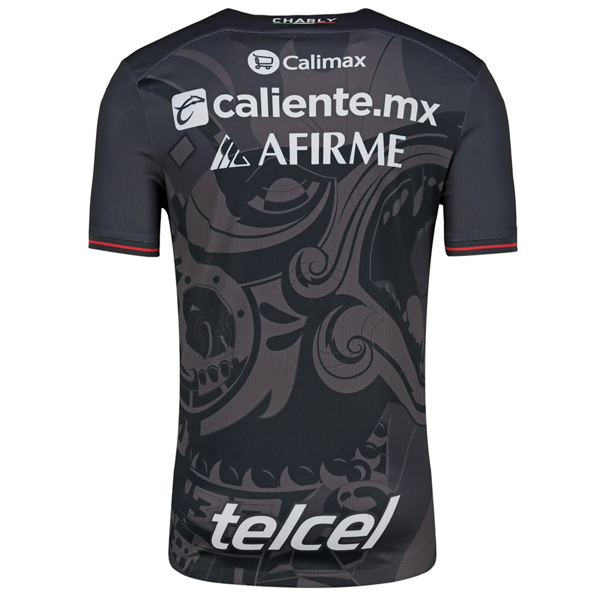Charly Xolos de Tijuana Third Jersey 24/25 (Black/Red) | SoccerWearhouse