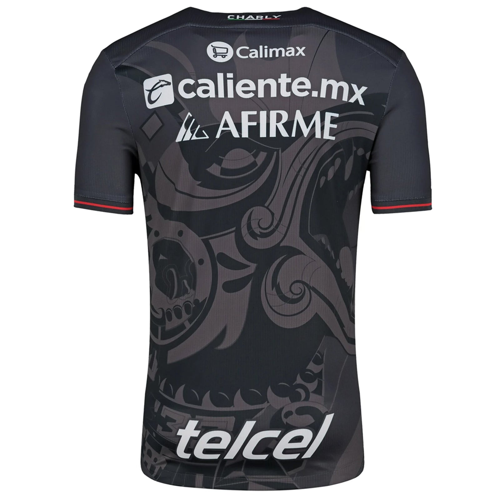 Charly Iván Tona Xolos de Tijuana Third Jersey 24/25 (Black/Red) | SoccerWearhouse