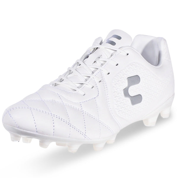 Charly Legendario 2.0 LT FG Soccer Cleats White Size 8.5