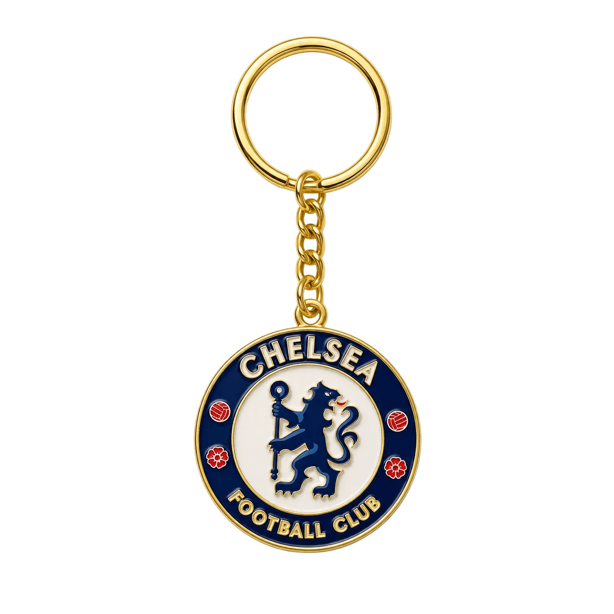 Chelsea FC Full Color Metal Keychain | SoccerWearhouse
