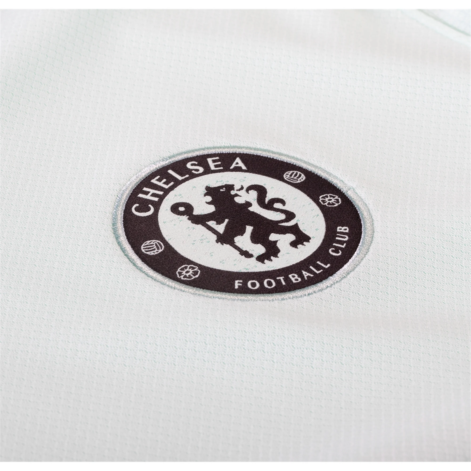 Nike Chelsea Ben Chilwell Third Jersey w/ EPL + No Room For Racism Patches 23/24 (Mint Foam/Black)