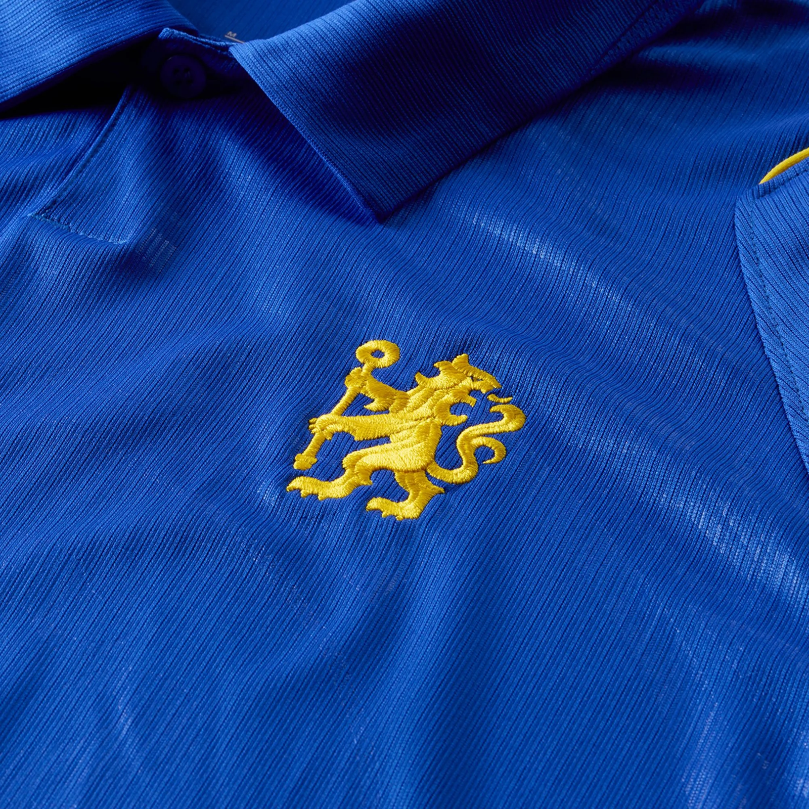 Nike Mens Chelsea Cole Palmer Home Long Sleeve Jersey w/ EPL + No Room For Racism 26/27 (Bright Blue)