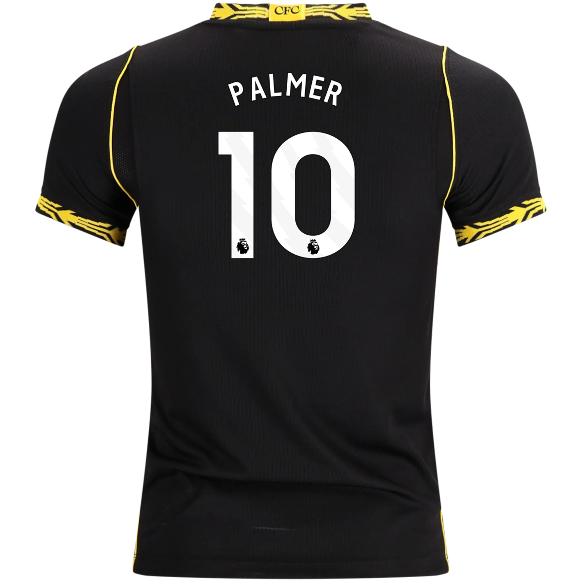 Nike Youth Chelsea Cole Palmer Away Jersey 26/27 (Black/Gold)