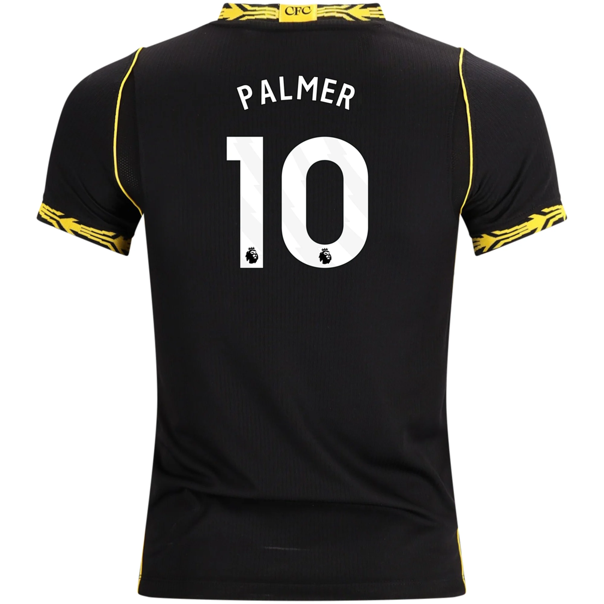 Nike Youth Chelsea Cole Palmer Away Jersey 26/27 (Black/Gold)