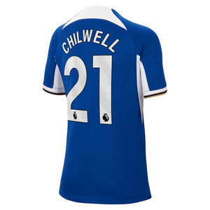 Nike Youth Chelsea Ben Chilwell Home Jersey 23/24 (Rush Blue/White/Club Gold)