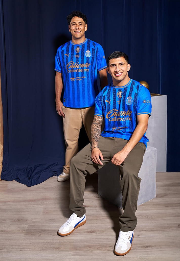 PUMA Men's Chivas Authentic Third Jersey 25/26 (Ultra Blue)