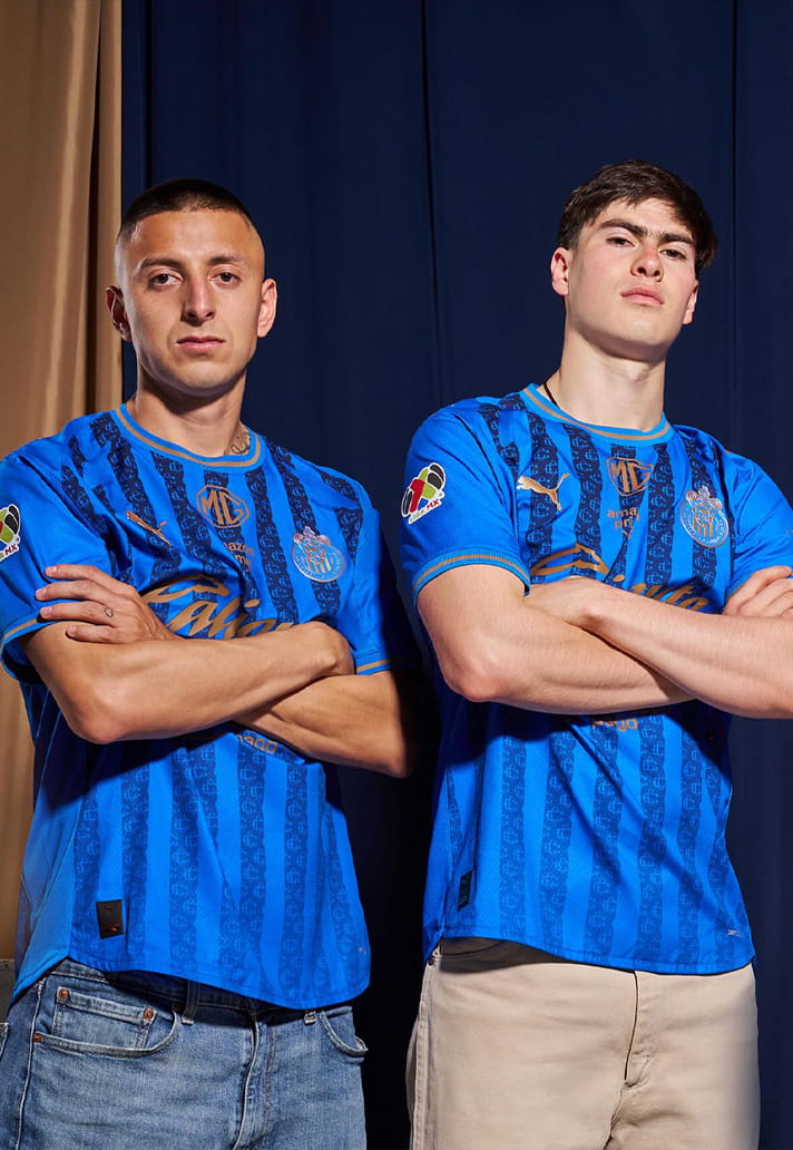 PUMA Men's Chivas Authentic Third Jersey 25/26 (Ultra Blue)