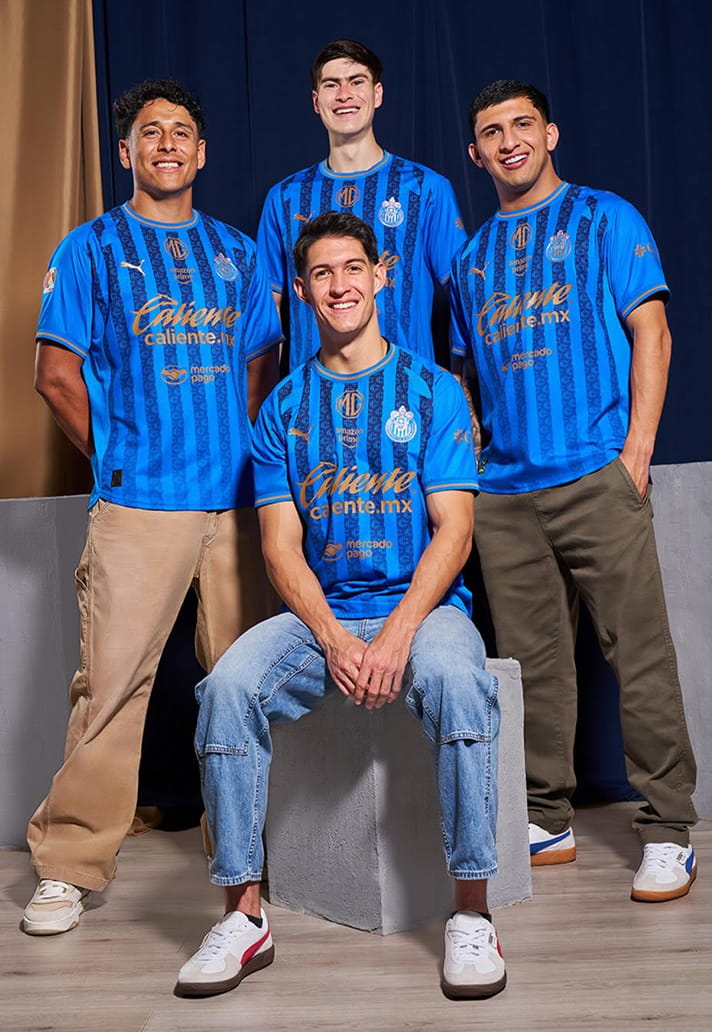 PUMA Men's Chivas Authentic Third Jersey 25/26 (Ultra Blue)