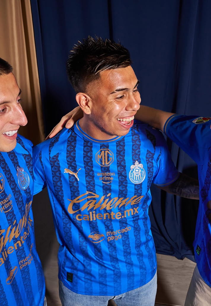 PUMA Men's Chivas Authentic Third Jersey 25/26 (Ultra Blue)