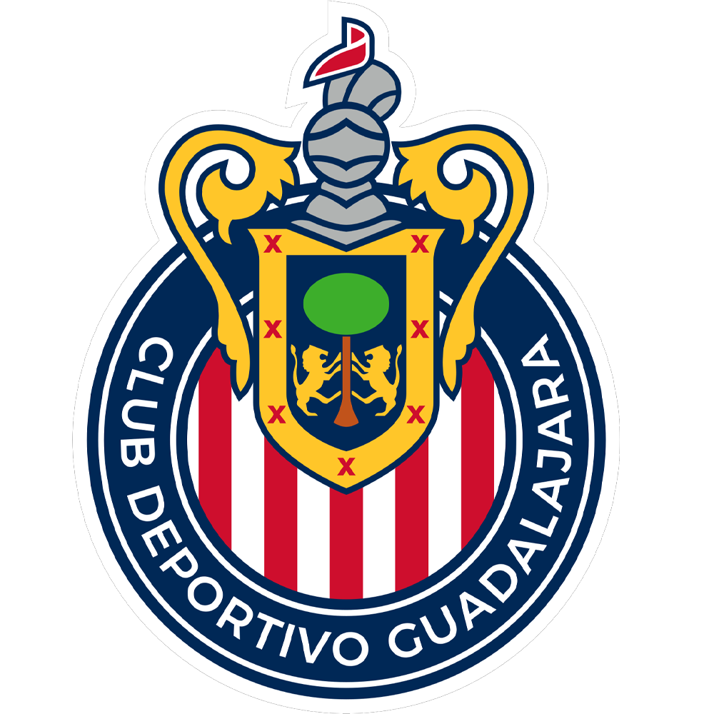 Calcomanía Chivas de Guadalajara (4x4 pulgadas)