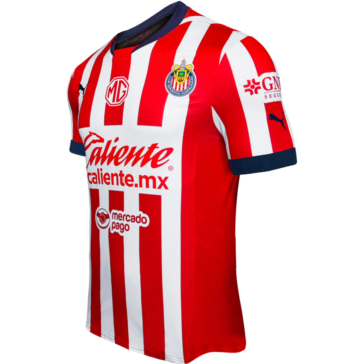 Puma Chivas Authentic Home Jersey 24/25 (Puma Red/White) - Soccer Wearhouse