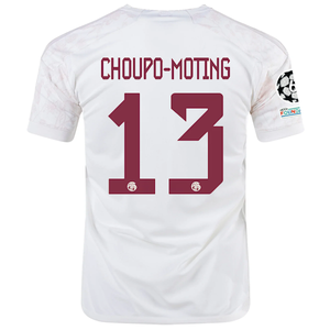 adidas Bayern Munich Eric Maxim Choupo-Moting Third Jersey w/ Champions League Patches 23/24 (Off White)