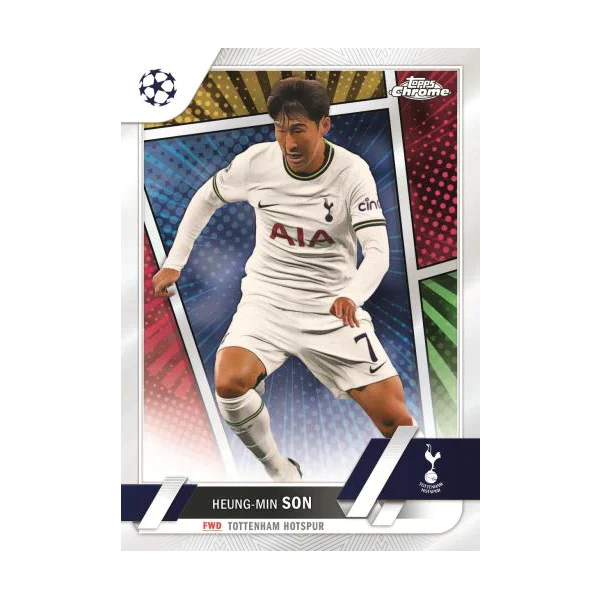 Topps Chrome UEFA Club Competitions Hobby Lite Trading Card Pack 22/23 (4 Cards)