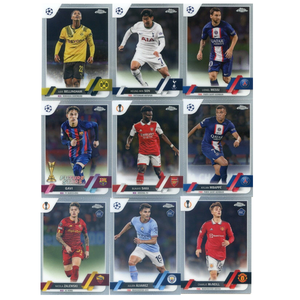 Topps Chrome UEFA Club Competitions Trading Cards 22/23 (Single Pack)