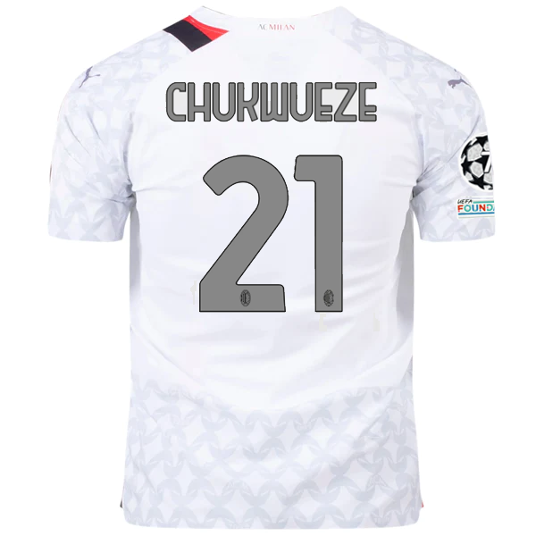 Puma 2022-23 AC Milan Away Jersey - White, S