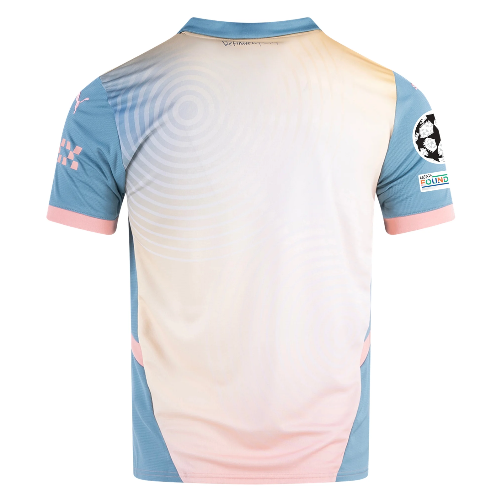 Puma Manchester City Fourth Jersey w/ Champions League + Club World Cup Patch 24/25 (Packaging Rosebay/Bold Blue)