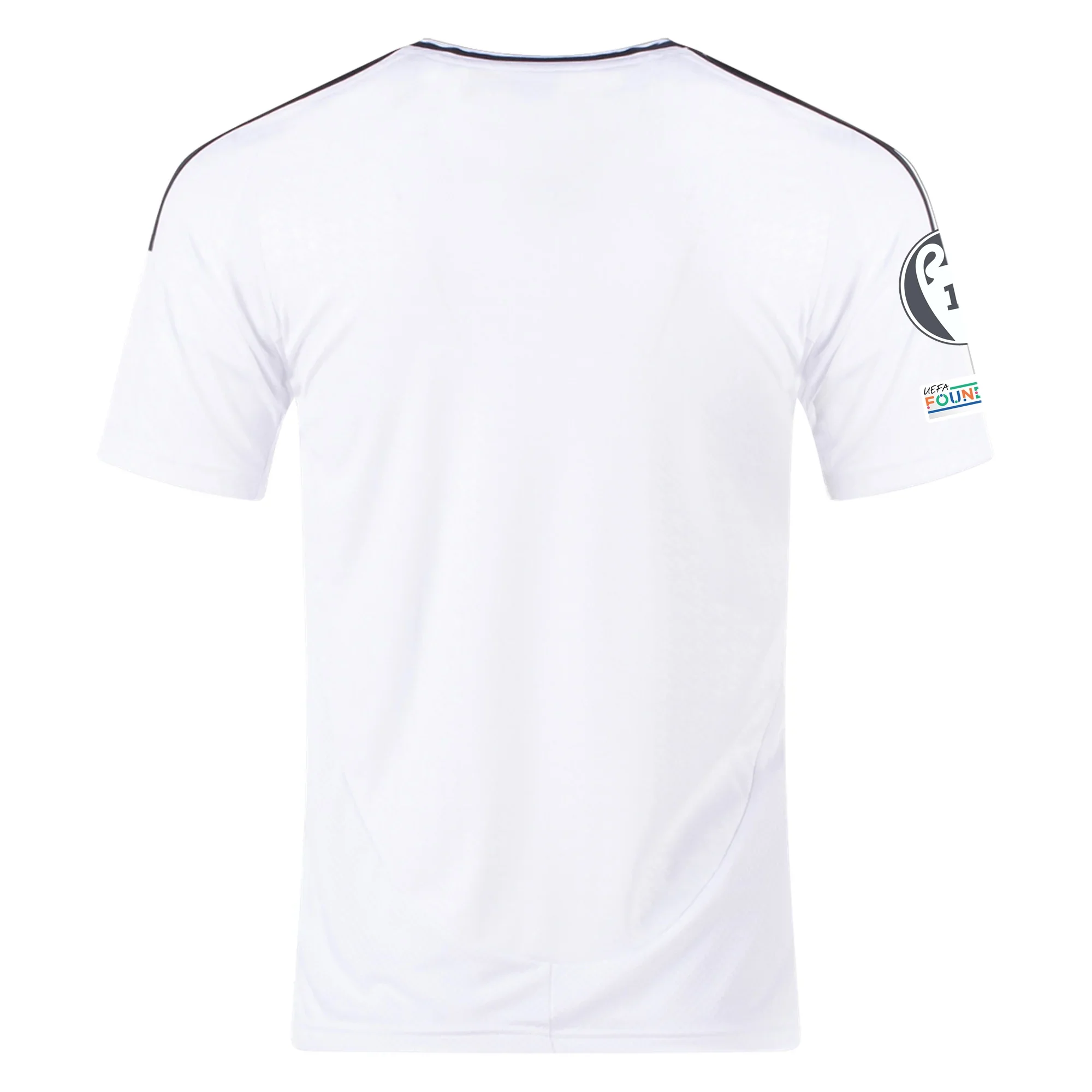 adidas Real Madrid Home Jersey 24/25 w/ Champions League Patches (White/Black)