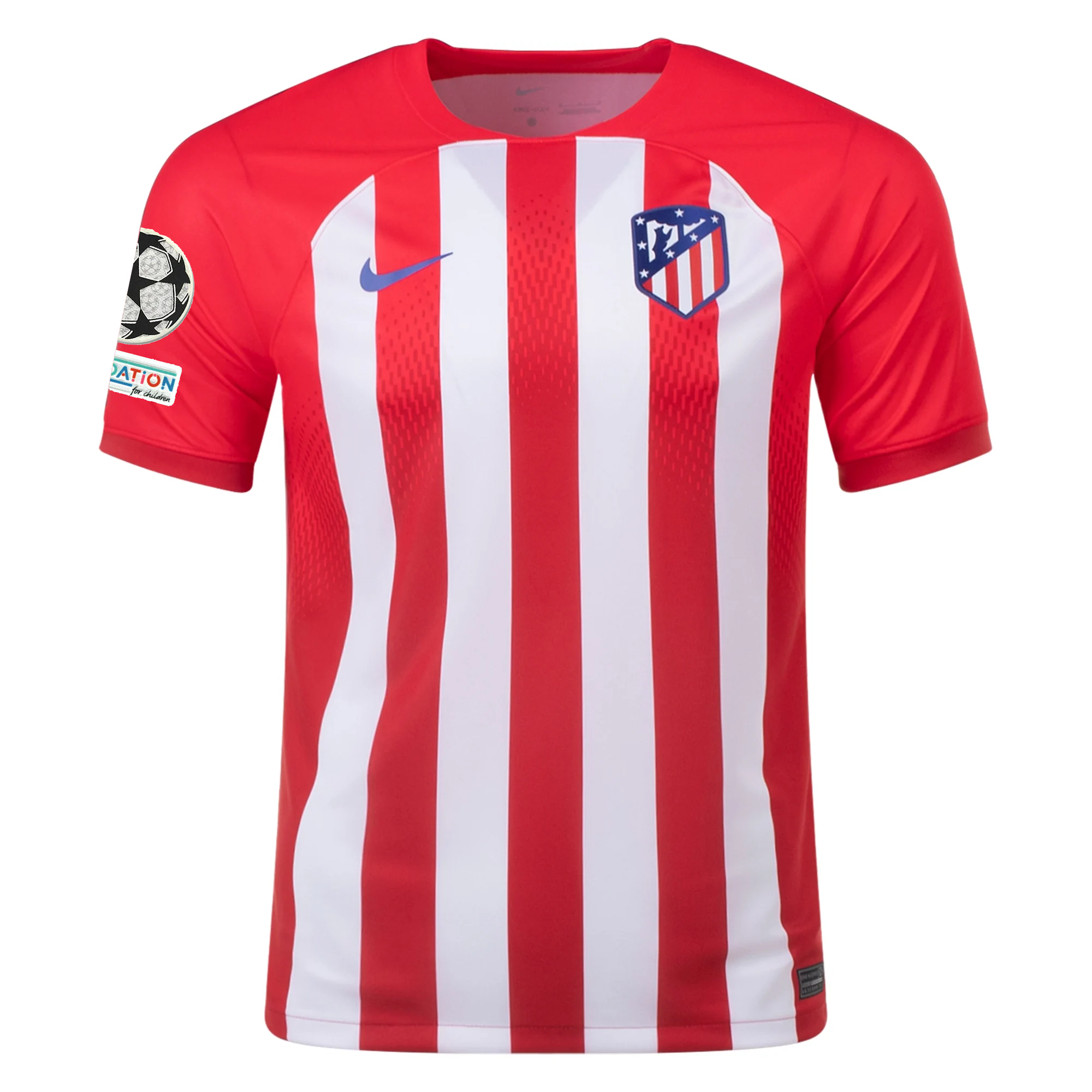 Nike Atletico Madrid Joao Felix Home Jersey w Champions League