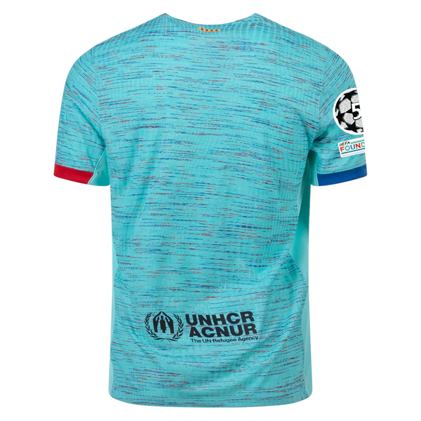 Nike Barcelona Authentic Match Vaporknit Third Jersey w/ Champions Lea ...