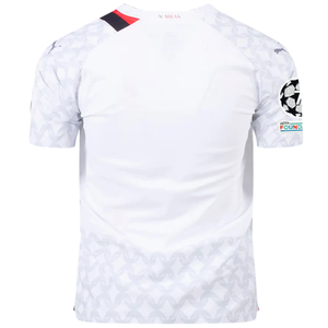 Puma AC Milan Authentic Away Jersey w/ Champions League Patches 23/24 (Puma White/Feather Grey)