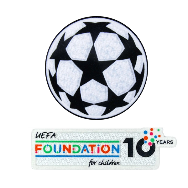 Champions League Sleeve Patch Set