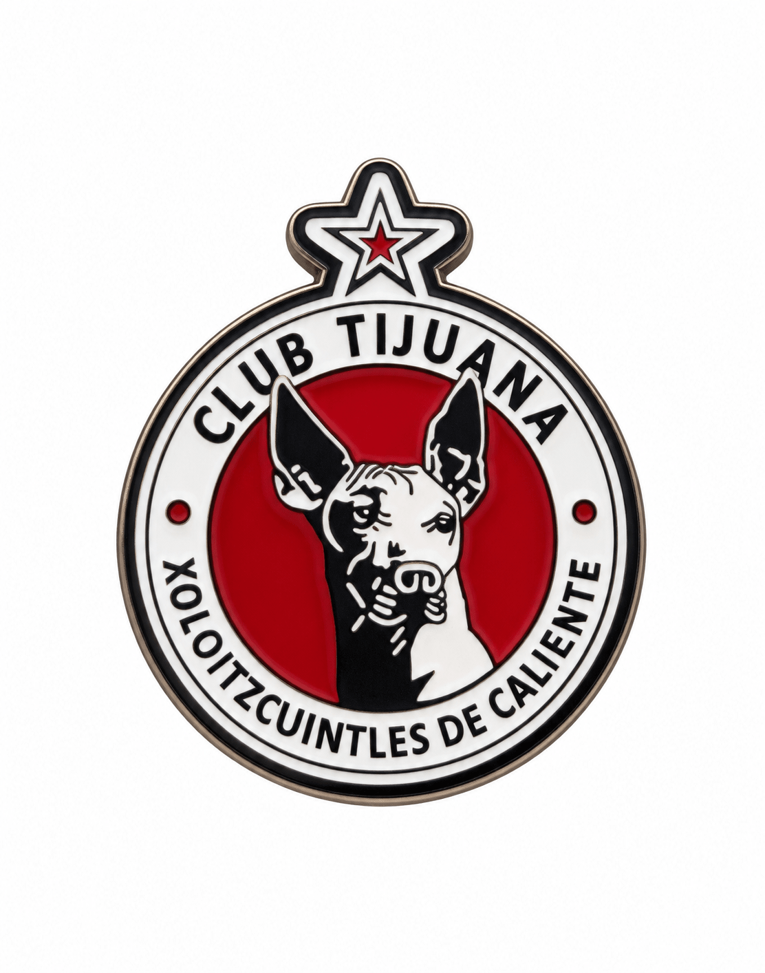 Club Tijuana Xolos Enamel Pin | SoccerWearhouse