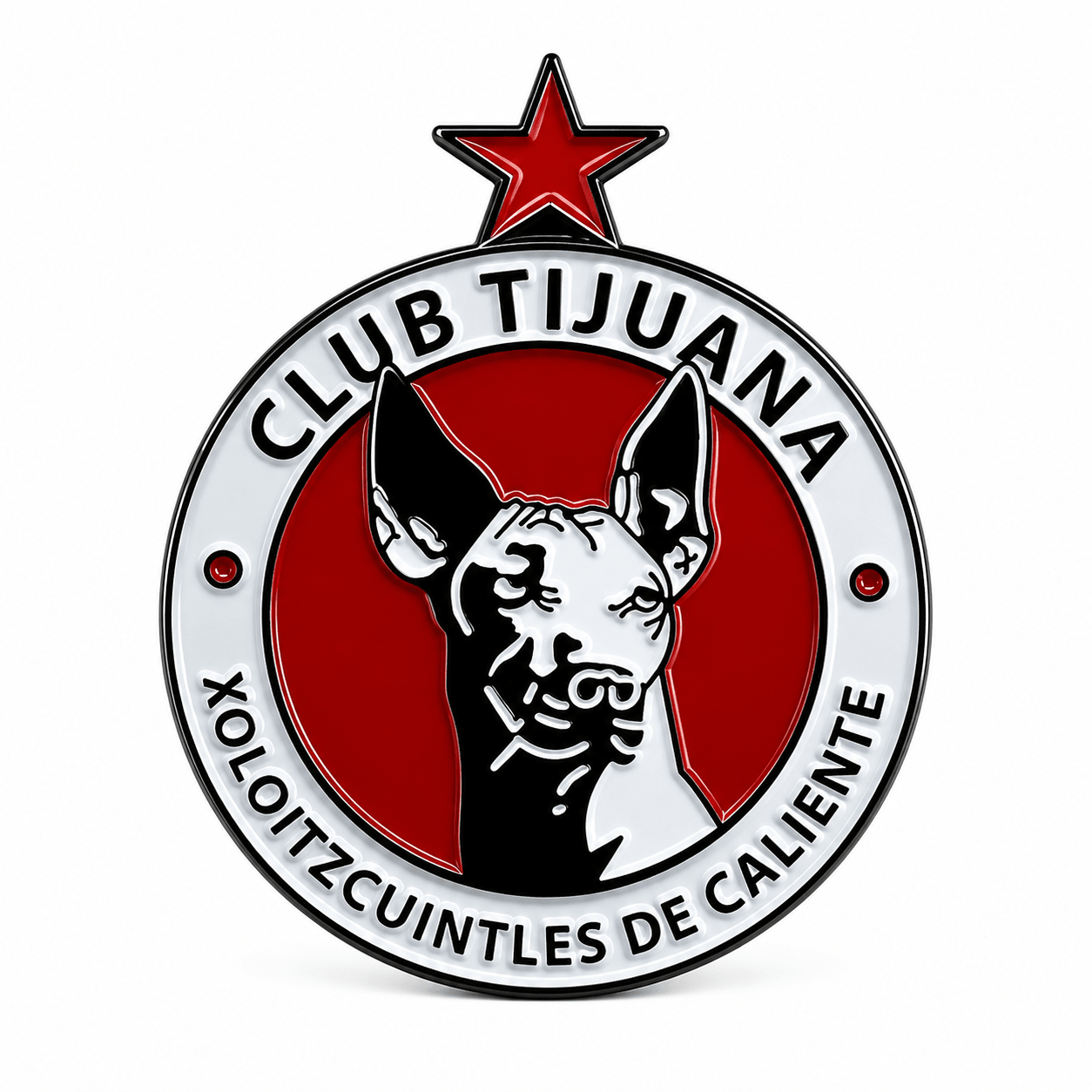 Club Tijuana Xolos Enamel Pin | SoccerWearhouse