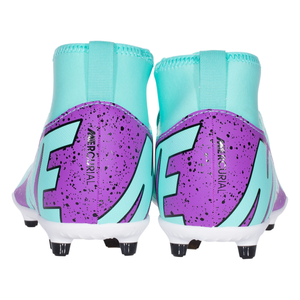 Nike Jr. Superfly 9 Club FG/MG Soccer Cleats (Hyper Turquoise/Dream Fuchsia)