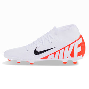 Nike Zoom Superfly 9 Club FG/MG Soccer Cleats (Bright Crimson/White-Black)