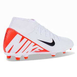 Nike Zoom Superfly 9 Club FG/MG Soccer Cleats (Bright Crimson/White-Black)