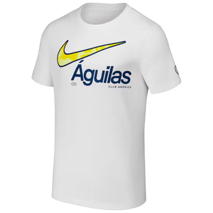 Nike Club America Swoosh T-Shirt 24/25 (White)