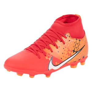 Nike Jr. Superfly 9 Club MDS FG/MG Soccer Cleats (Light Crimson/Pale Ivory)