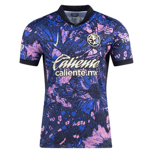 Nike Club America Jonathan dos Santos Third Jersey 24/25 (Medium Blue/Black/Lemon Chiffon)