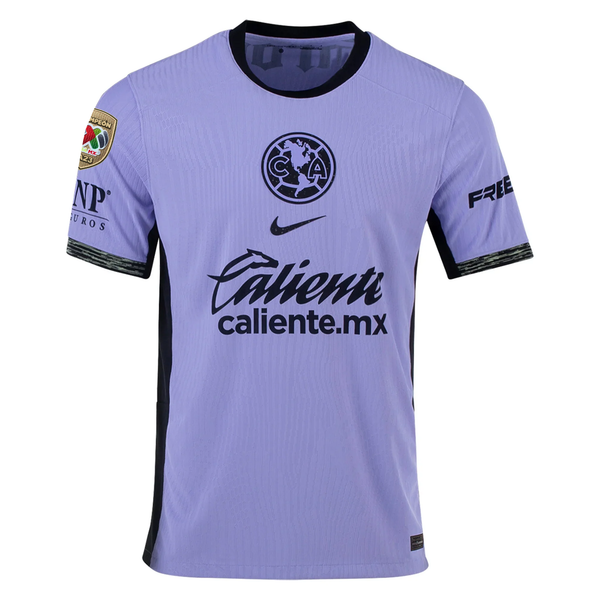 Nike Club America Authentic Alejandro Zendejas Match Third Jersey w/ Liga  MX Apertura 23 Champion Patch 23/24 (Purple Pulse/Black)