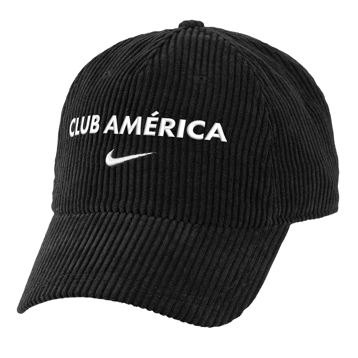 Nike Club America Corduroy Hat 24/25 (Black) - Soccer Wearhouse