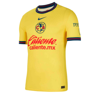 Nike Club America Authentic Diego Valdes Home Jersey 24/25 (Tour Yellow/Valerian Blue)