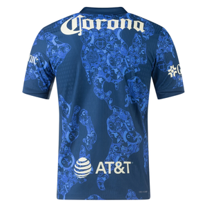 Nike Club America Authentic Away Jersey 24/25 (Valerian Blue/Lemon Chiffon)