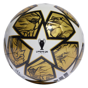 adidas UEFA Champions League Club Ball (White/Gold/Black)