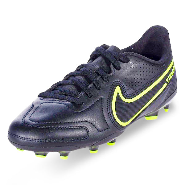 Nike Tiempo Legend 9 Club FG MG Junior Soccer Cleats Black