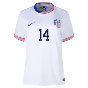 Nike Womens United States Sam Coffey Home Jersey 24/25 (White)