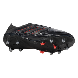 adidas Copa Pure III Elite FG Soccer Cleats (Black/Carbon/Lucid Red)