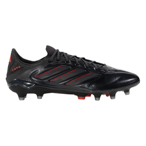 adidas Copa Pure III Elite FG Soccer Cleats (Black/Carbon/Lucid Red)