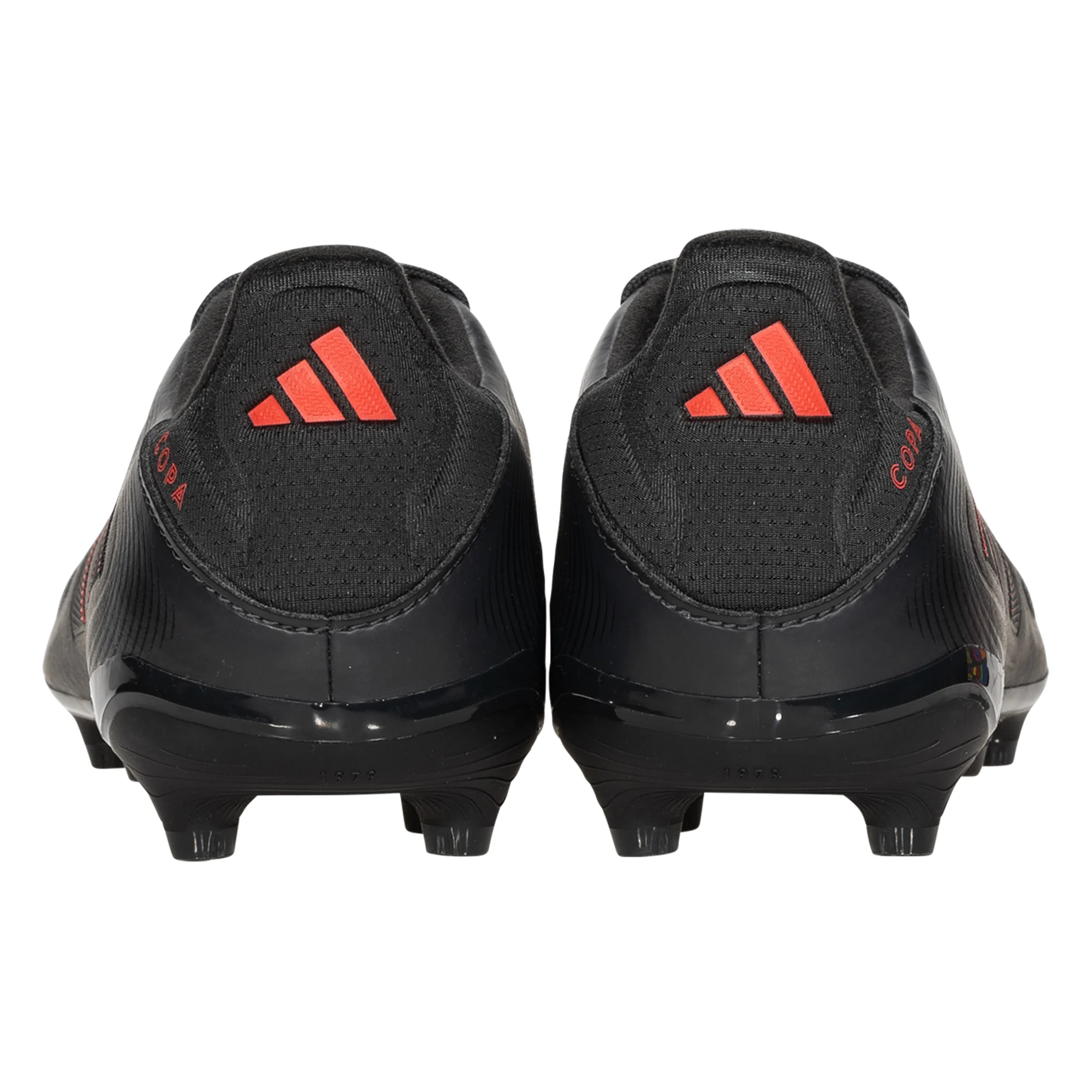 adidas Jr. Copa Pure III League FG/MG Soccer Cleats (Black/Carbon/Lucid Red)