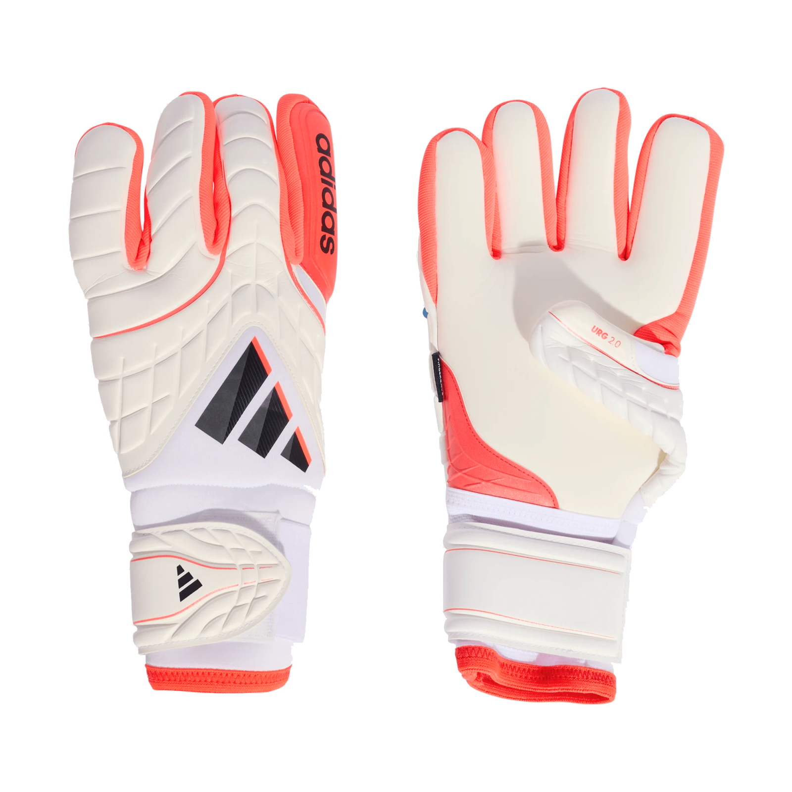 adidas Copa Pro FS Goalkeeper Gloves (White/Lucid Red/Black)