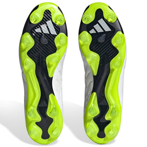 adidas Copa Pure.2 Firm Ground Soccer Cleats (White/Lucid Lemon)