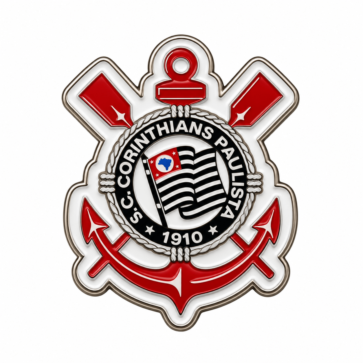Corinthians FC Enamel Pin